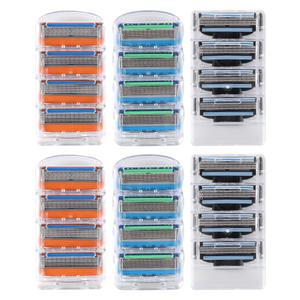 질레트 면도기 프로글라이드 퓨전 마하3 호환용 면도날 5중날(4개입)