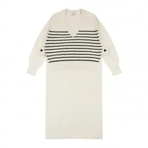 [코데즈컴바인] 스트라이프니트 베스트 원피스 (CJA-KO301W1)