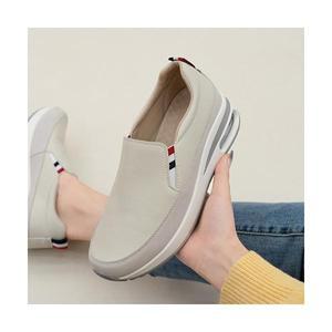 (천연소가죽)말랑푹신 라텍스쿠션 데일리 에어 슬립온 4cm