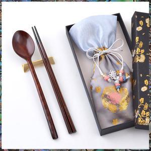 달맞이 고운매화 옻칠수저 1인세트 우드 나무 옻수저  외국인선물추천 정년퇴임인사 외국인이좋아하는한국선물