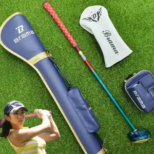 브라마파크골프 여성전용 프리미엄 파크골프채 꽃길 SP-02 솔리움 그린 우드