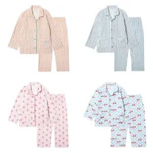 게스 주니어 밍크 파자마 세트 어린이 아동 잠옷 상하의 셔츠 바지 초등 유아 기모 밍크 홈웨어