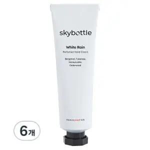 스카이보틀 퍼퓸 핸드크림 화이트레인 50ml 6개