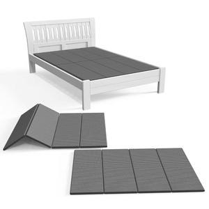 아이럴 라이트 앤 얇은 벙커 보드, 접이식 스프링 박스, 트윈 사이즈 38x75', 대형 더블 침대 10MM, 지지대 평평한 면, 가볍고 얇고 통기성, 소음 최소화