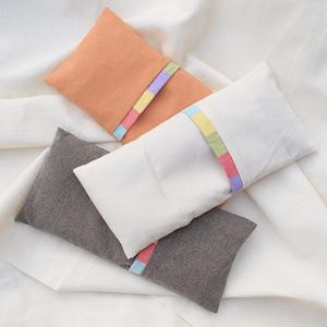 [두레생협입점]허브눈지압베개 눈찜질팩_겉피 숯/황토 중 선택 고운조각보 아이필로우(국내산 생결명자와 허브)