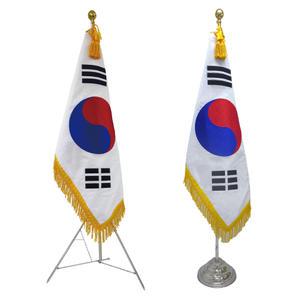 빅토리하우스 자수태극기셋트(80*120,90*135,최고급퀄리티,자체제작)/근조기/깃발제작/세워놓는 태극기