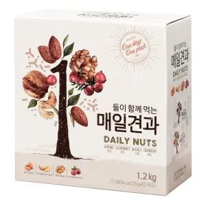 둘이함께 먹는 매일견과 20g 60개입 1개