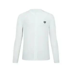 [아레나] (A4BM1RR49_WHT) 남성 엑티브 릴렉스핏 집업 래쉬가드