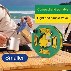 와인딩  롤링 라인 디쉬 케이블 릴 윈치 휴대용 플라스틱 와이어 보관 클로징