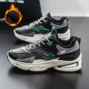 [모로엠] 기모 소재 남성 키높이 스니커즈 DMC-SE-QDD009