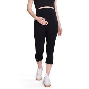 모성 산모 여성 오버 더 벨리 액티브 카프리 임신 레깅스