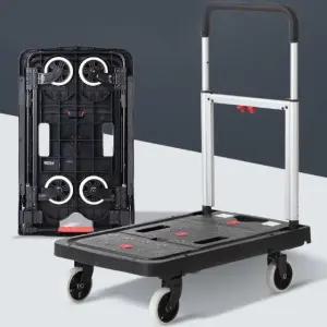 시장핸드카트 폴딩 간편 튼튼한밀차 중형 캠핑 (WFJ5O2U)