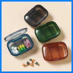 미니 의학 알약 상자 약물 보관 상자 알약 디스펜서 알약 주최자 정제 필 박스 케이스 컨테이너 Pastillero