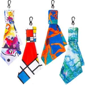 안경 청소용 천 세계 고전 미술 컬렉션용 렌즈 청소기 글라스 양면 깨끗한 투명 극세사 스크린 카메라