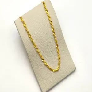 24K 순금 3돈 엠마 목걸이(18K 연결고리 장식)