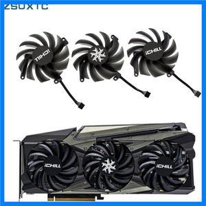 CF-12915S GPU 팬 INNO3D 지포스 RTX 3060 3060TI 3070 3070 TI Ichill X3 그래픽 쿨러 팬 RTX3060 RTX3070