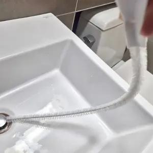 세면대 하수구 청소용 브러쉬 배수구 청소 도구 청소솔 청소용품 (WFJ5TZU)