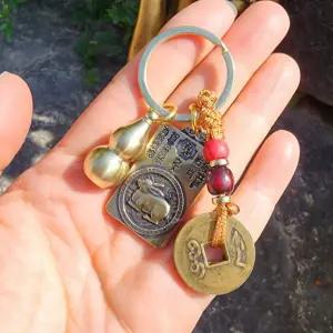 삼재 신년 장식 인기제품 돼지띠 새해 신상품 액막이 키링 부적 띠별