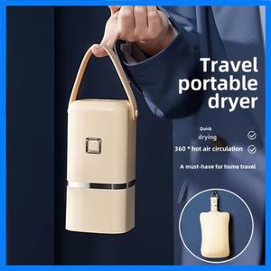 지능형 타이머가있는 미니 휴대용 접이식 전기 건조기 빠른 건조 가정용 캐비닛 여행 RV 용 소형 건조기 포