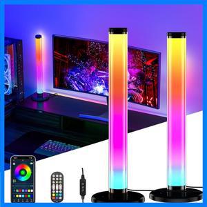 스마트 LED 라이트 바 리모콘 360 °   블루투스용 RGB DIY 음악 동기화 TV 백라이트 리듬 주변 픽업 램프