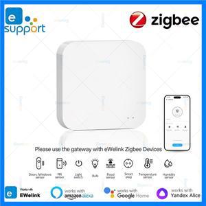 EWelink 지그비 3.0 허브 게이트웨이 지그비 기기용 스마트 홈 자동화 앱 리모컨 무선 브리지 알렉사와 함