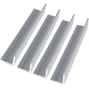 13인치 알루미늄 앵글 2x2 인치 2인치 너비 x 3 /16인치 두께 6063 합금 90도 각도 압출 시공용 T5 온도