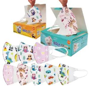 25매 8종 캐릭터 마스크 입체 이지스 일회용