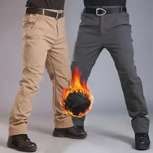 남자 기모 M전술바지 등산팬츠 겨울 작업복 스판 방수