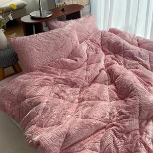 [한스갤러리]마리아 극세사 이불 프리미엄 싱글 겨울 차렵이불_SS이불단품