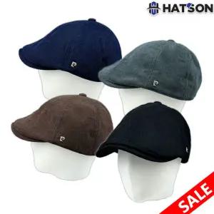 [롯데백화점]햇츠온 남성 겨울모자 피에르가르뎅 빈티지 코듀로이 헌팅캡 PC015