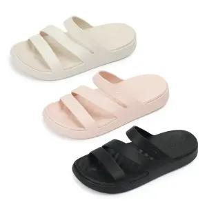 [크록스](CROCS) GETAWAY STRAPPY 슬라이드 (womens) 3종 택1