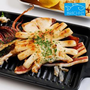 국내가공! 원양산 반건조 오징어 특대 10미 1.7kg내외