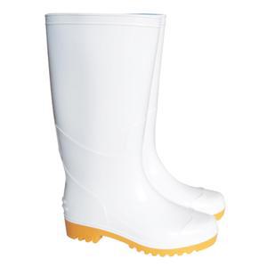 흰색 방수장화 선상 농사 농부 미끄럼방지 긴 물장화