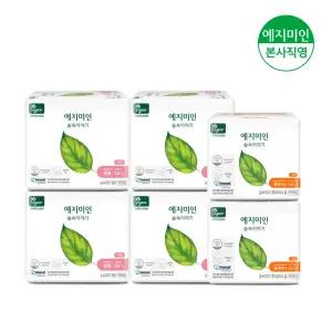 숲속이야기SET1) 중형16Px4팩+롱 팬티라이너 20Px2팩