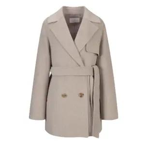 [롯데백화점]씨 울블렌디드 스트랩 더블 하프코트 - SJHRX2605