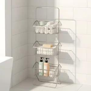 3단 욕실선반 올스텐 다용도 수납정리