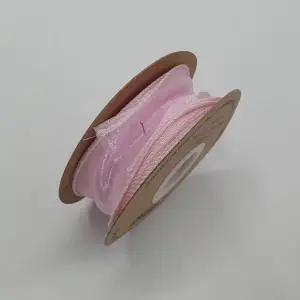 [하프클럽/]공예 선물 포장 오간디 실루엣 펄 리본끈 연핑크 리본