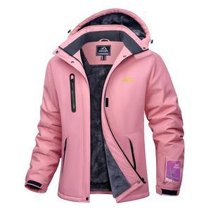마그콤센 여성 겨울 스키 플리스 코트 따뜻한 산악 스노보드 방수 윈드브레이커 후드 안감 스노우 단열 재킷