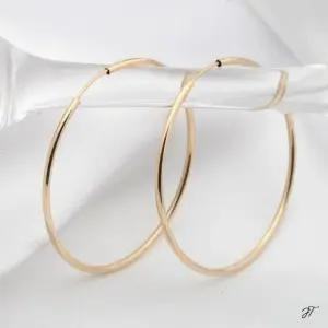 리본 파이프 빅링 심플 원터치링 14k 기본 (WFJ5A1U)