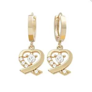 큐빅 금 러블리 여자 선물 14K 로즈 진주 (WFJ5A3V)