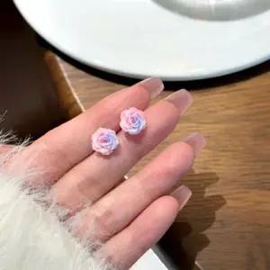 패션 고급 여성 여자 꽃 세트 데일리 3종 은 (WFJ5A9A)