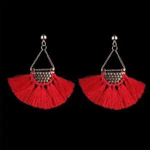 선물 고급 여자 귀걸이 귀여운 엔틱 세트 태슬 (WFJ5AGA)