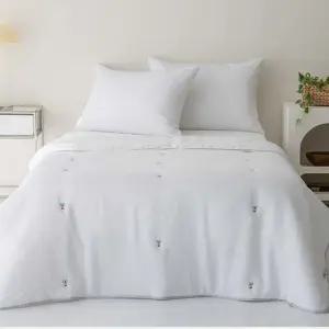 베리 모달 냉감 스프레드 싱글 S 세트 화이트 여름 차렵 이불 침구 (WFJ5QBO)