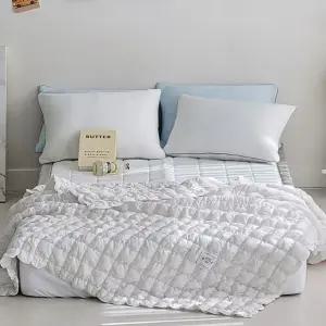 몽그리 냉감이불 싱글 S 화이트 여름 차렵 이불 침구 (WFJ5QD2)