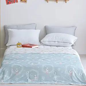 앙뜨 냉감이불 싱글 S 블루 시원한 여름 차렵 이불 침구 (WFJ5QDI)