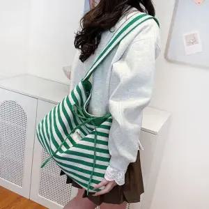 양면스트라이프 숄더백 (WFJ65E9)