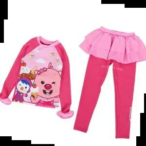수영복바지 뽀로로 스위트 상하 수영복 여아동 래쉬가드 레깅스