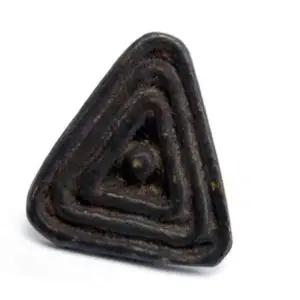 주물 손잡이 세모 모양 황동 장식 삼각형 장농 1구 (WFJ6BGX)