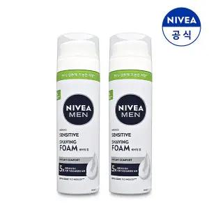 [니베아] 맨 센서티브 쉐이빙 폼 200ml X 2개_P381219150