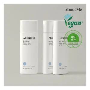 스킨케어 어바웃미 안심비건 비클린 워터선 50ml (정가 25,000원)